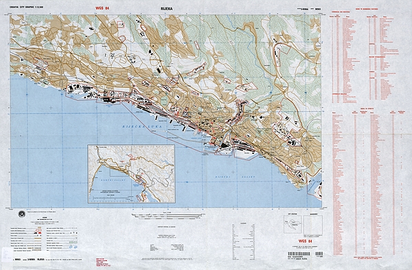 Rijeka Map