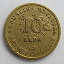Croatia Coin 10 Lipa front