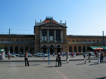 Pictured: Zagreb s main train station