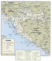 Croatia Road Map