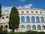 The Arena (Amphitheatre) exterior - Pula Istria Croatia
