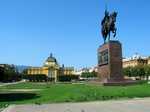 King Tomislav Square - Statue of King Tomislav - Zagreb Croatia